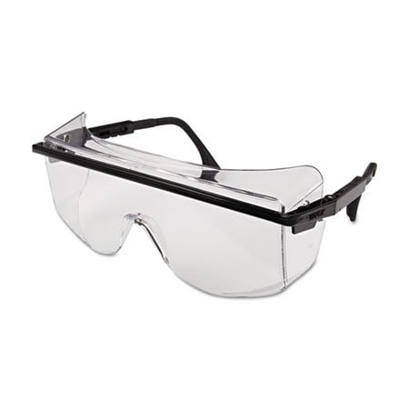 Honeywell Environmental UvexHoney, Astro Otg 3001 Safety Spectacles, Black Frame S2500C